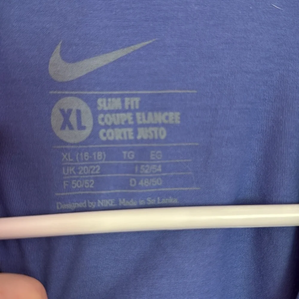 NWT Nike Blue/Purple  Short Sleeve Tee Vibrant Crew Neck - Picture 3 of 6